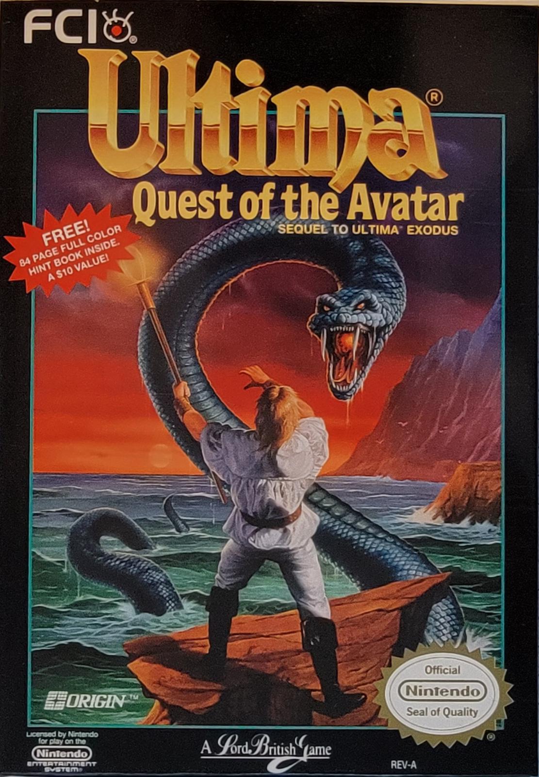 NES: ULTIMA QUEST OF THE AVATAR