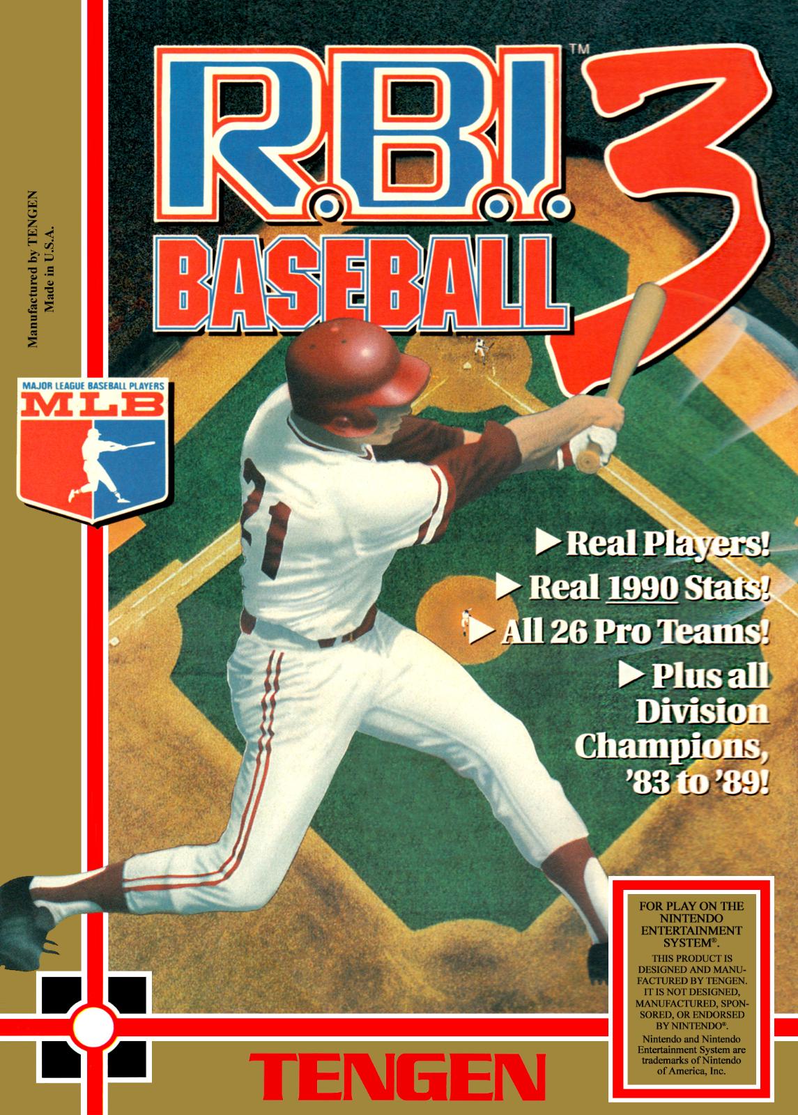 NES: RBI BASEBALL 3