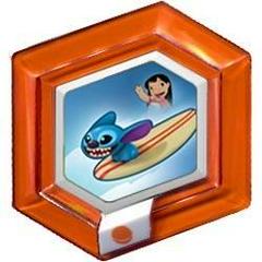 FIG: HANGIN TEN STITCH SURFBOARD - DISNEY INFINITY POWER DISC