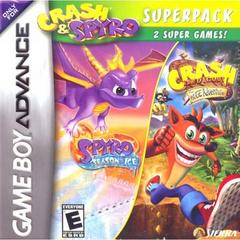 GBA: CRASH AND SPYRO SUPERPACK: SEASON OF ICE & HUGE ADVENTURE
