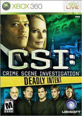 360: CSI: CRIME SCENE INVESTIGATION DEADLY INTENT