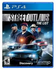 PS4: STREET OUTLAWS: THE LIST