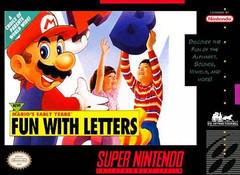SNES: MARIO'S EARLY YEARS FUN WITH LETTERS