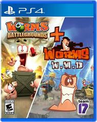 PS4: WORMS BATTLEGROUNDS + WORMS W.M.D