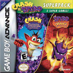 GBA: CRASH AND SPYRO SUPERPACK: PURPLE & ORANGE