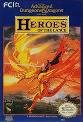 NES: ADVANCED DUNGEONS & DRAGONS HEROES OF THE LANCE