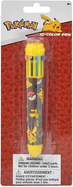 MISC: PIKACHU RETRACTABLE PEN 10-1 MULTICOLOR