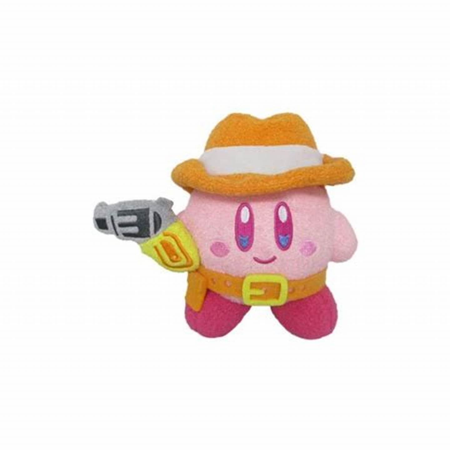 PSH: MUTEKI KIRBY GUN MAN 6" PLUSH
