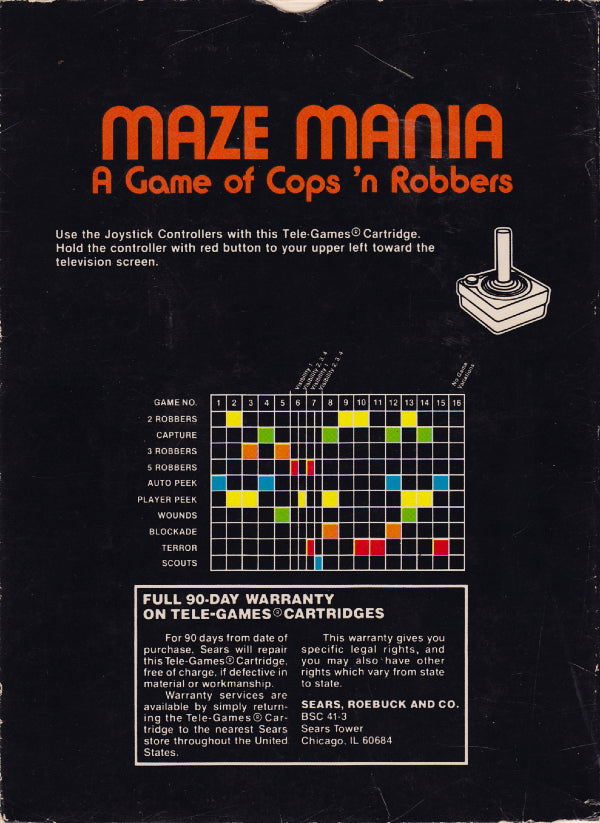 2600: MAZE MANIA