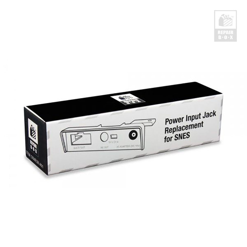 SNES: POWER INPUT JACK REPLACEMENT