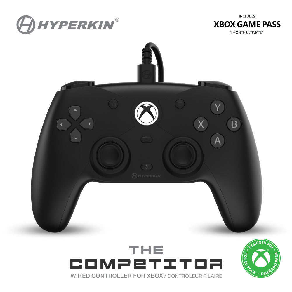 Competitor Wired Controller Officially Licensed by Xbox - Cap'n Games, Inc.
