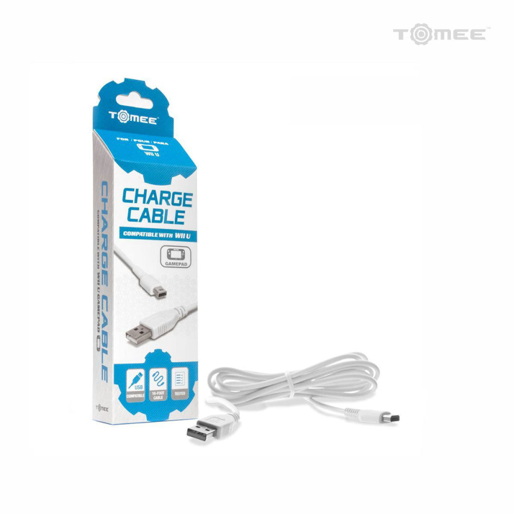 WIIU: CHARGE CABLE - TOMEE