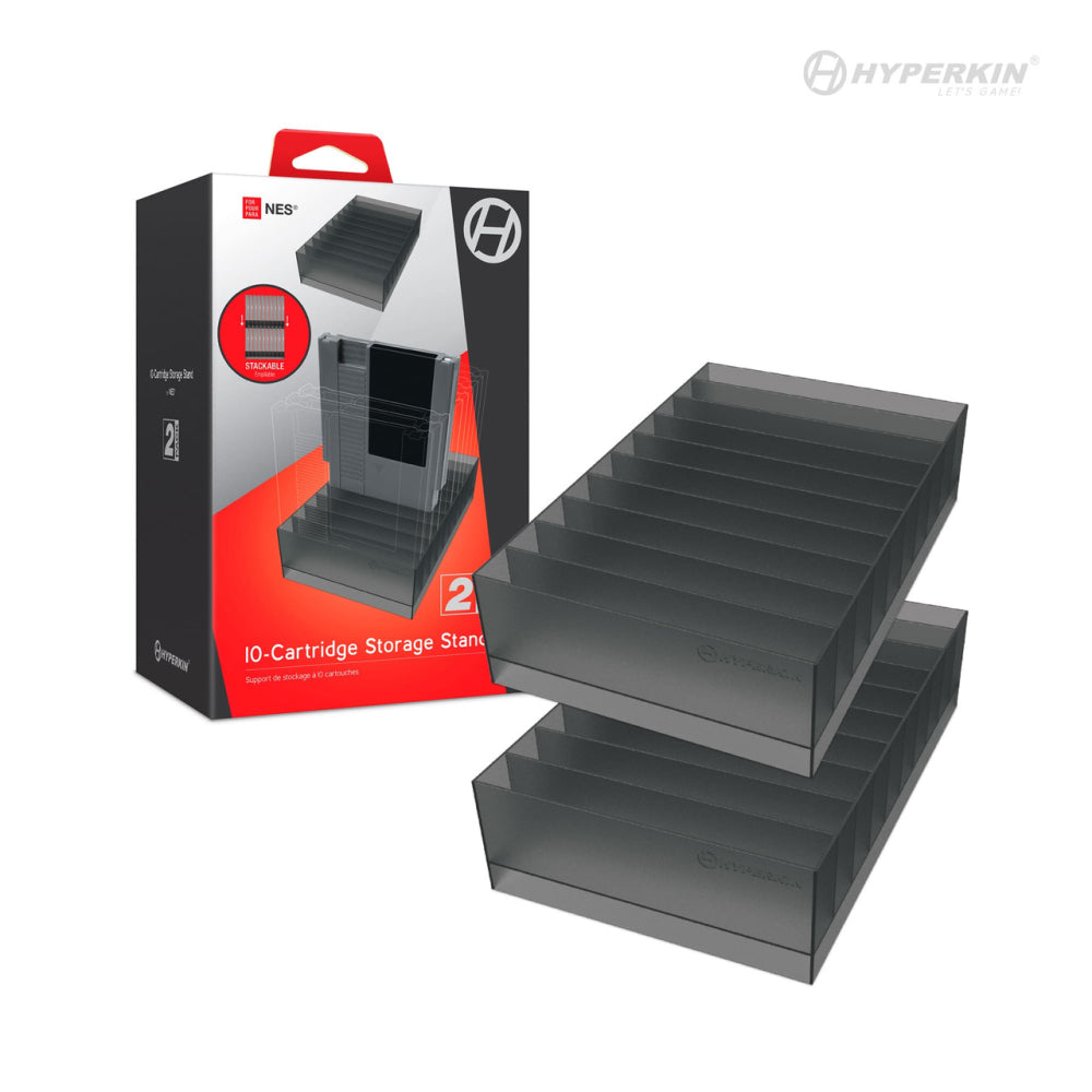 NES: 1O CARTRIDGE STORAGE STAND