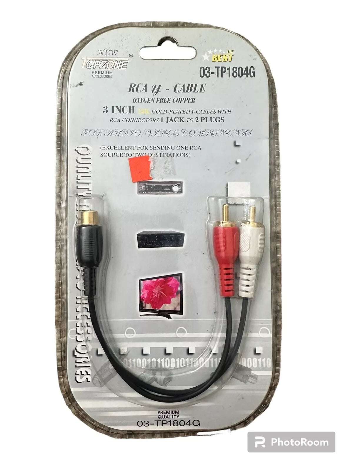MISC: RCA Y CABLE