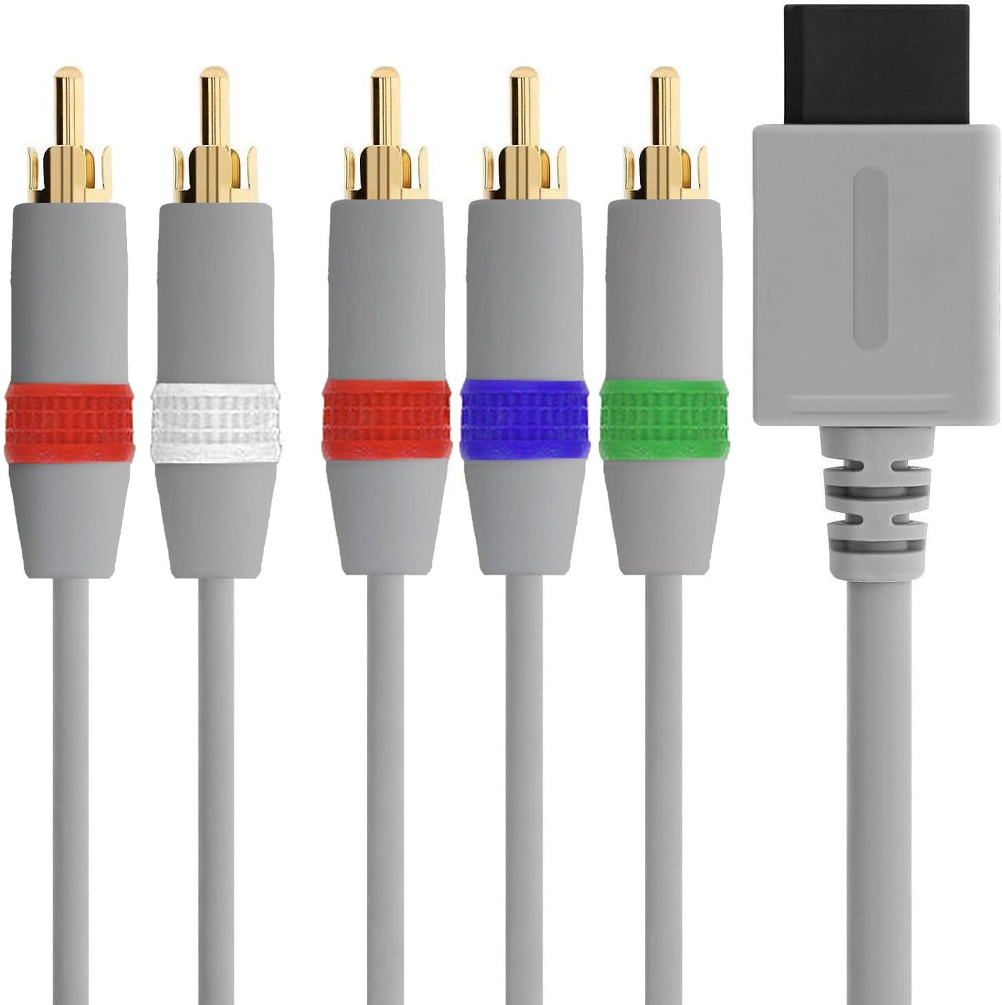 WII: 6FT COMPONENT VIDEO CABLE (COMPLETE IN BOX)