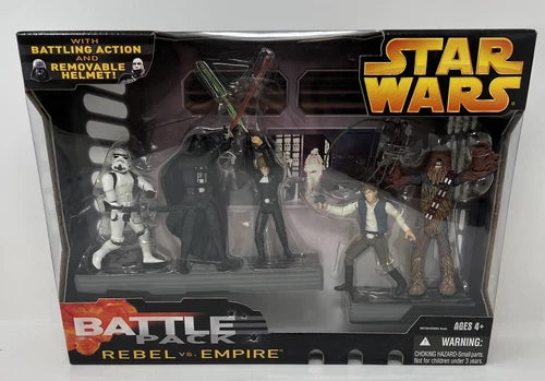 FIG: STAR WARS BATTLE PACK REBEL VS EMPIRE ACTION FIGURE SET