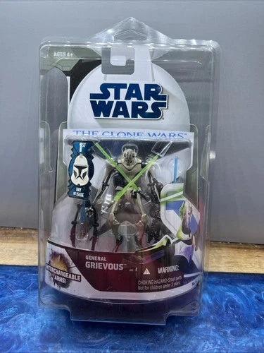 FIG: STAR WARS CLONE WARS GENERAL GRIEVOUS ACTION FIGURE