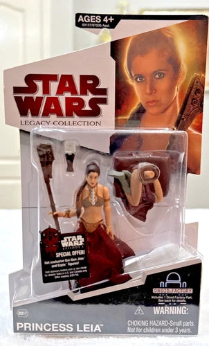 FIG: STAR WARS THE LEGACY COLLECTION PRINCESS LEIA SLAVE JABA'S PALACE (HASBRO)