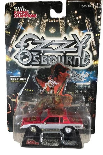 FIG: OZZY OSBOURNE 1999 HOT ROCKIN' STEEL #48 RACING CHAMPION ULTIMATE SIN