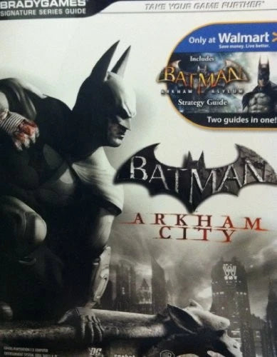 BATMAN ARKHAM CITY GAME AND GUIDE BOOK