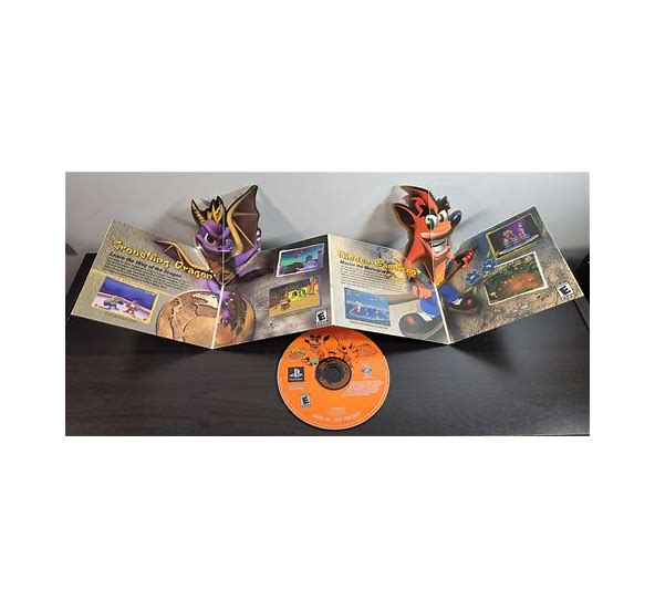 PS1 Crash Bash & Spyro Year Of The Drago