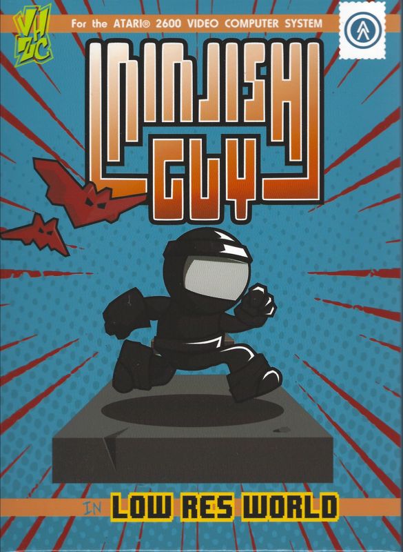 2600: NINJISH GUY IN LOW-RES WORLD [HOMEBREW]