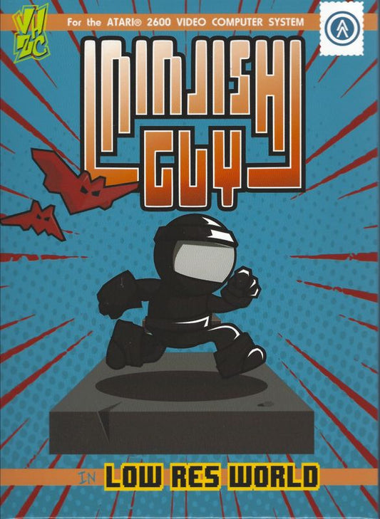 2600: NINJISH GUY IN LOW-RES WORLD [HOMEBREW]