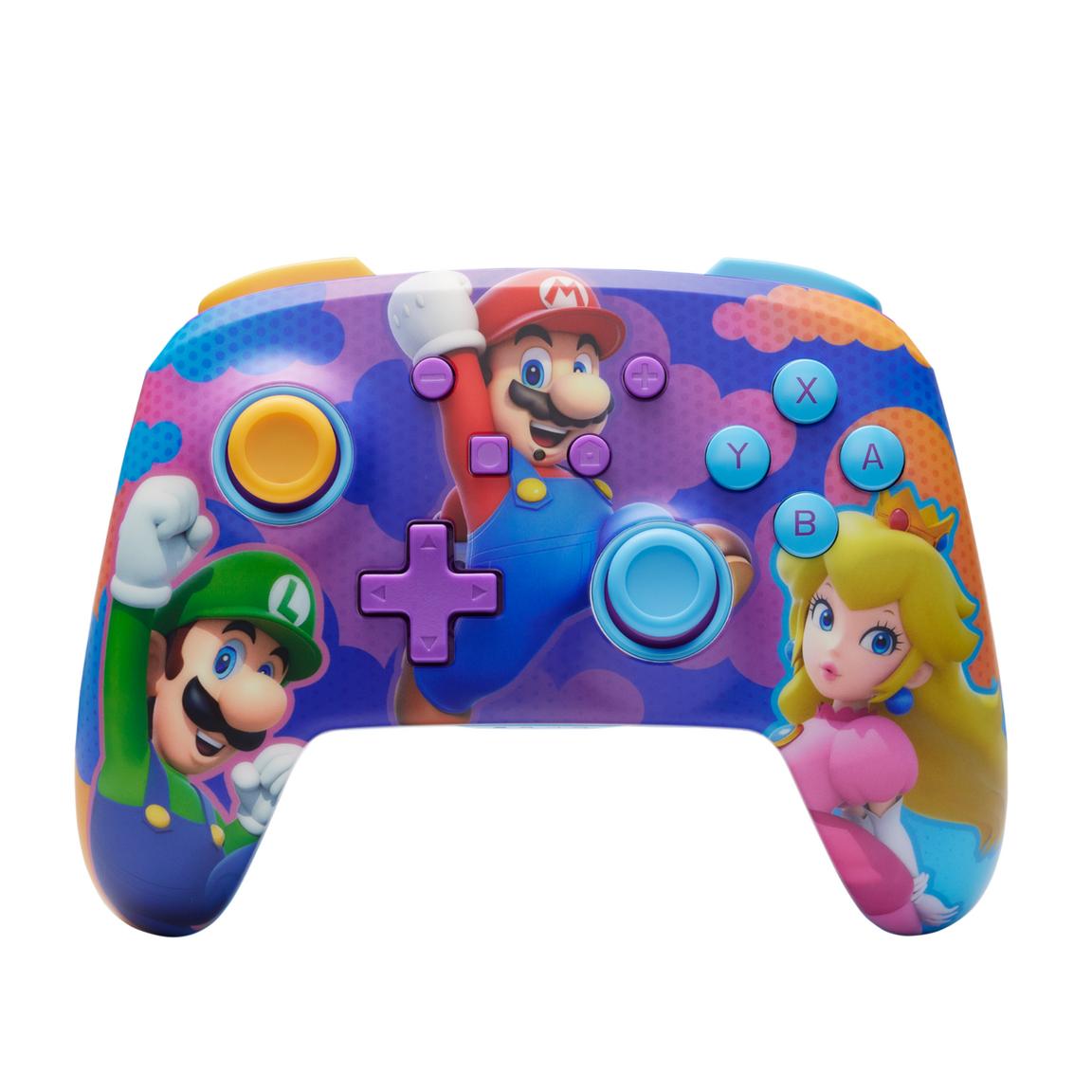 NS: ENHANCED WIRELESS CONTROLLER (MARIO PRINT)