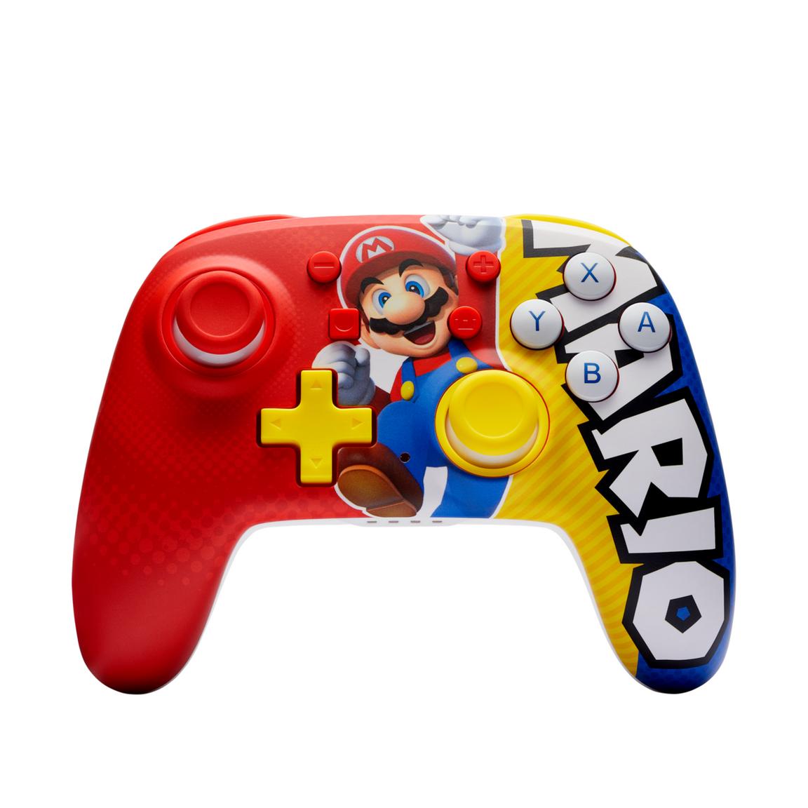 NS: PowerA Nano Enhanced Wireless Controller for Nintendo Switch - Mario Victory