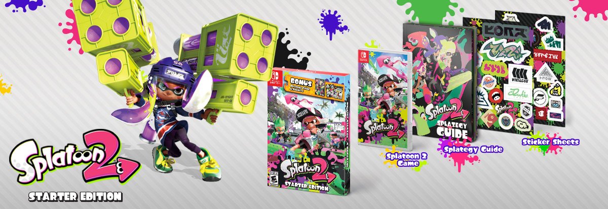 NS: SPLATOON 2 [STARTER PACK]