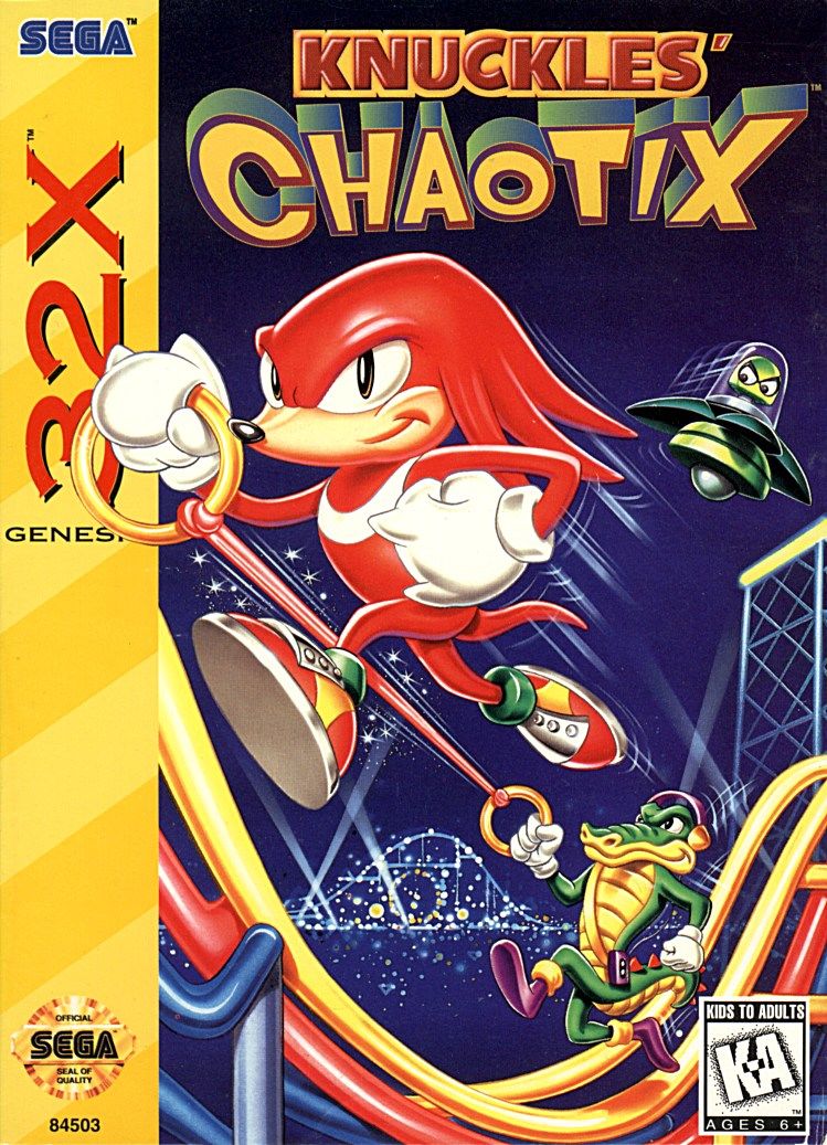 32X: KNUCKLES CHAOTIX