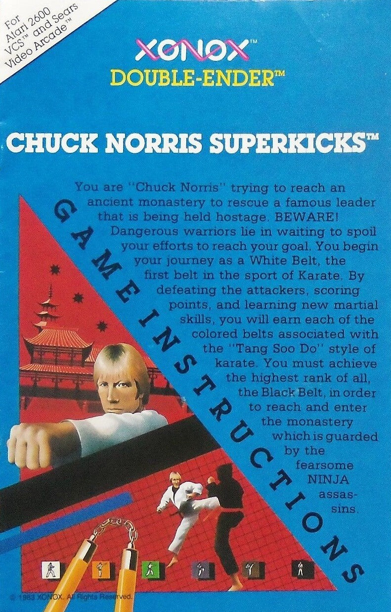 2600: CHUCK NORRIS SUPERKICKS