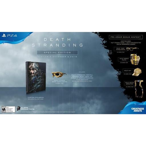 PS4: DEATH STRANDING [SPECIAL EDITION]