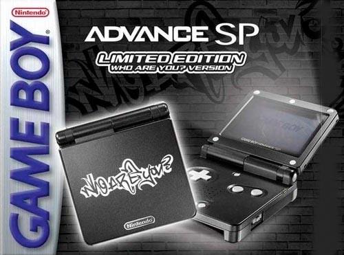 GBA: GAME BOY ADVANCE SP CONSOLE