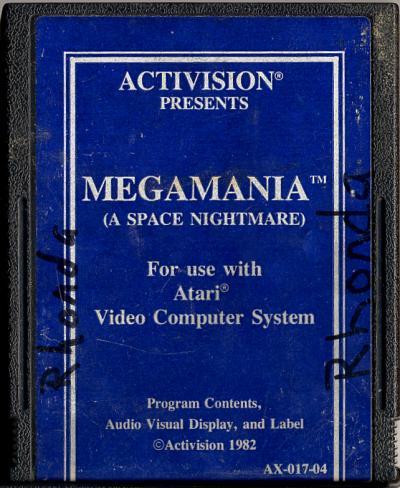 2600: MEGAMANIA [BLUE LABEL]