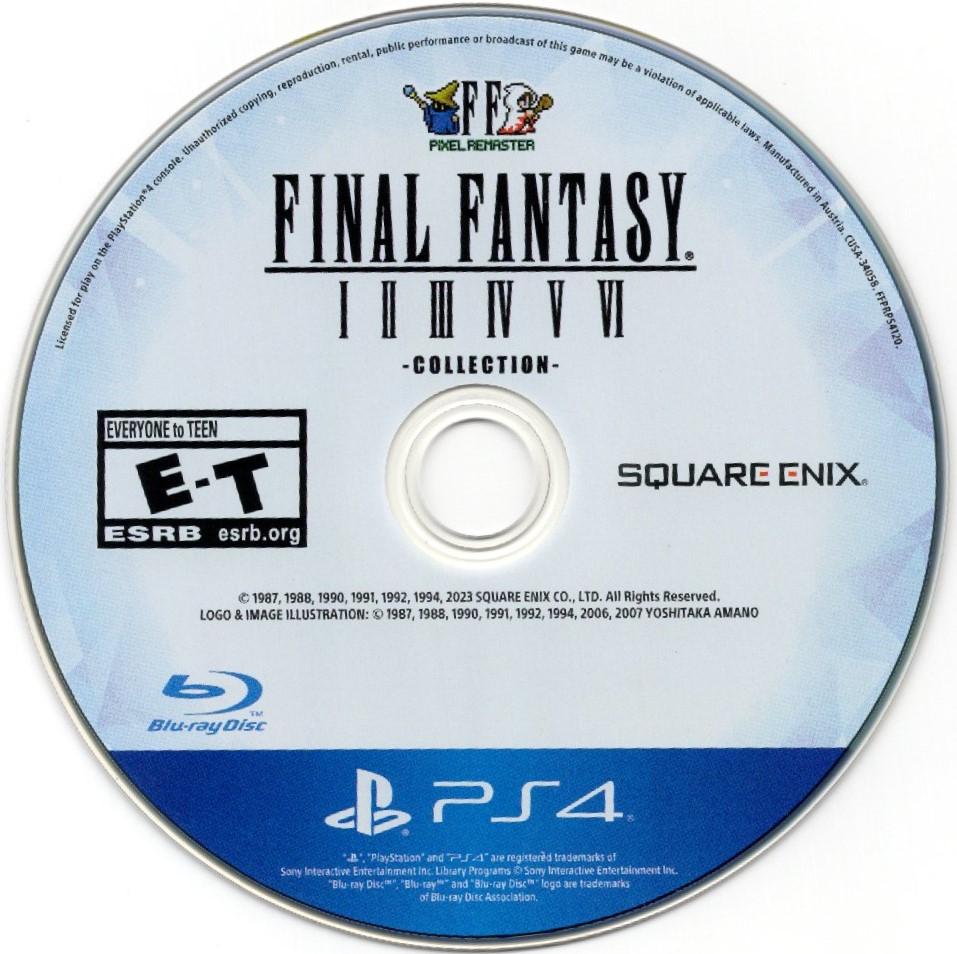 PS4: FINAL FANTASY I-VI COLLECTION
