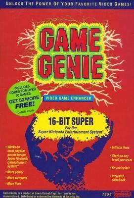 SNES: GAME GENIE BY GALOOB