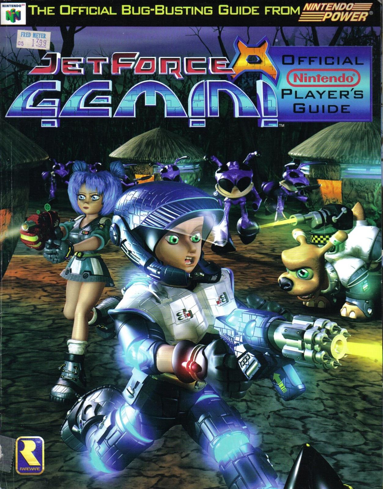 GD: JET FORCE GEMINI PLAYER'S GUIDE