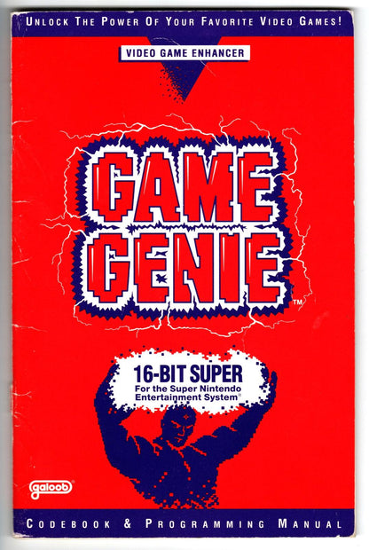 SNES: GAME GENIE BY GALOOB