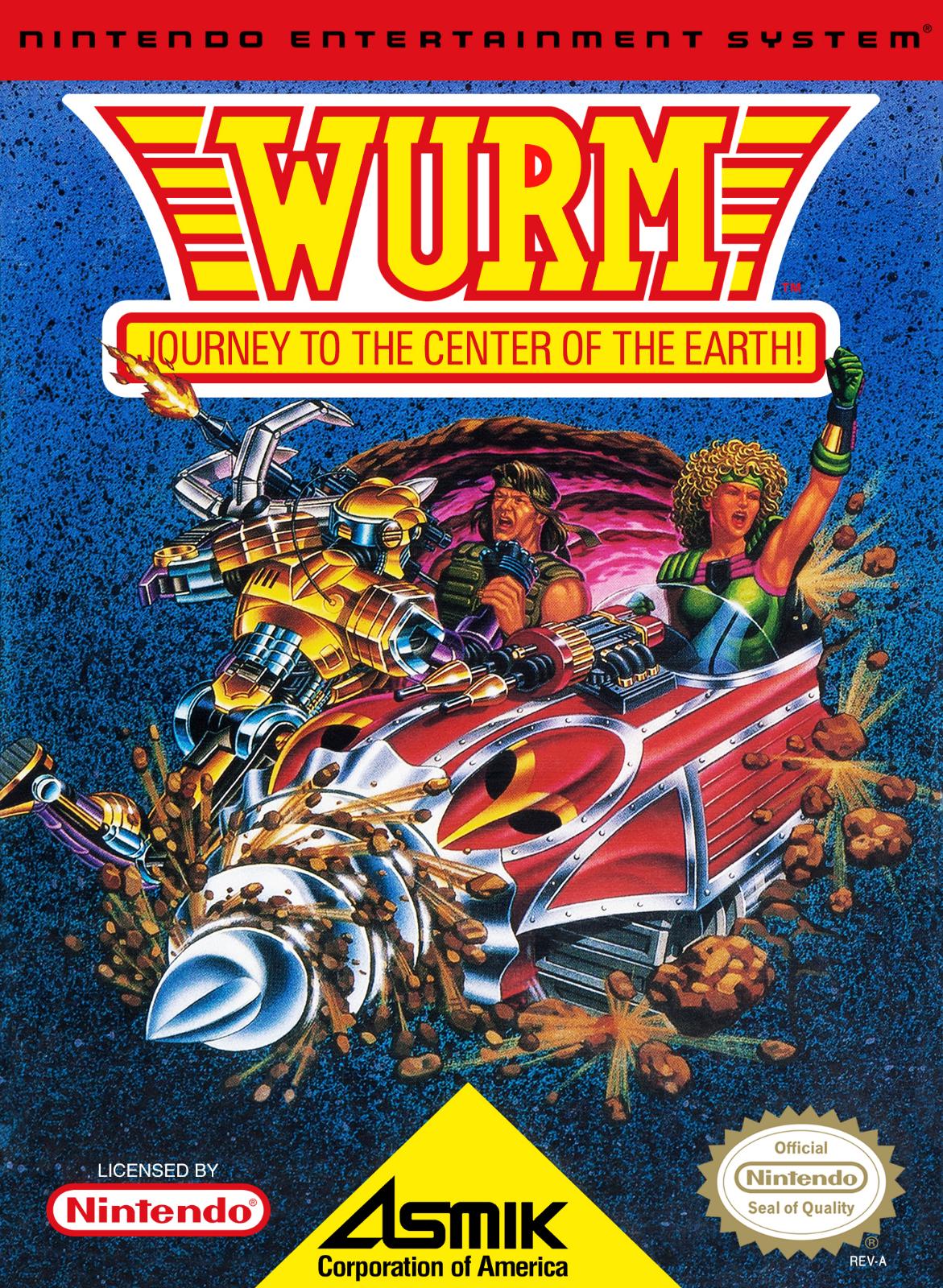 NES: WURM JOURNEY TO THE CENTER OF THE EARTH