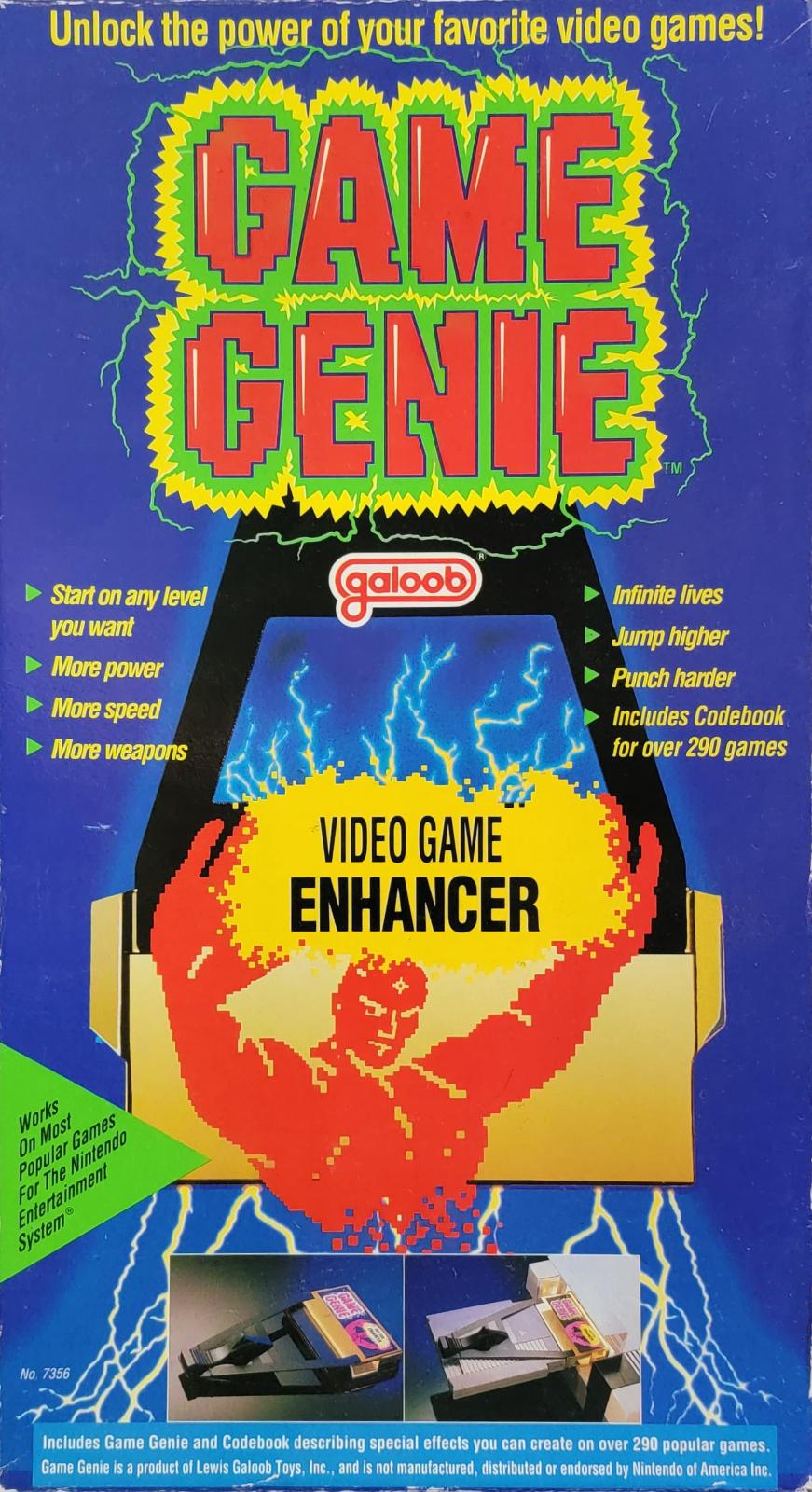 NES: GAME GENIE BY GALOOB