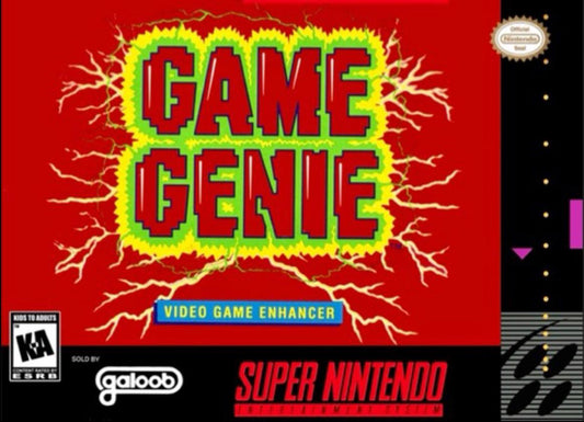 SNES: GAME GENIE BY GALOOB