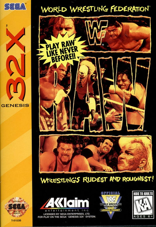 32X: WWF RAW