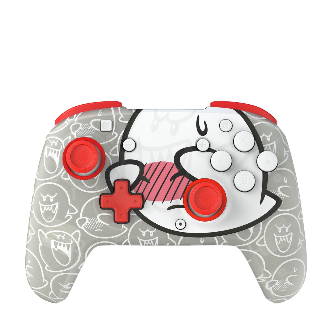 NS: PDP REMATCH GLOW Wireless Controller for Nintendo Switch - Boo-Hoo