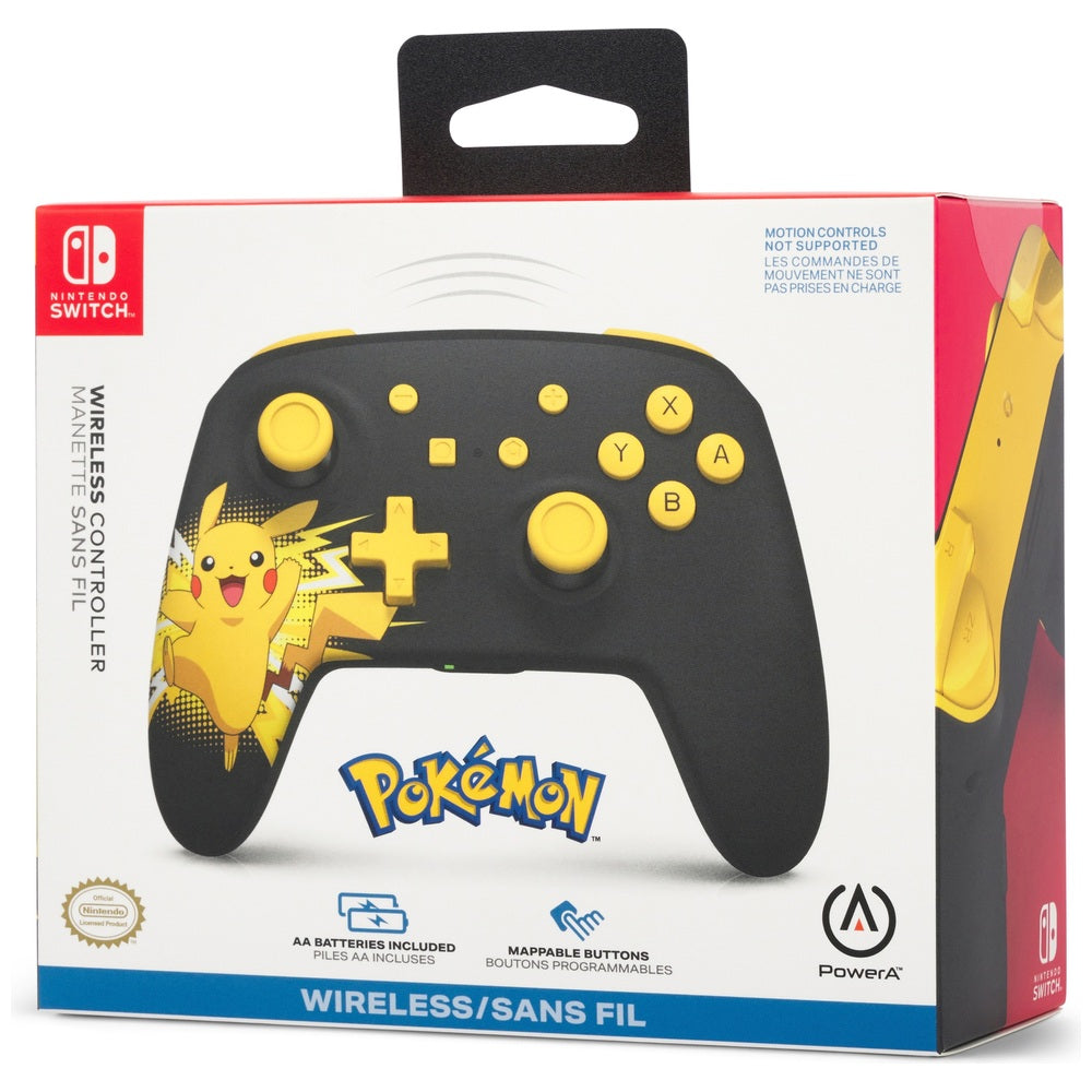 POWER A WIRELESS PIKACHU