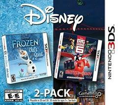 3DS: FROZEN & BIG HERO 6 DISNEY 2 PACK