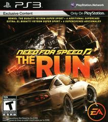 PS3: NEED FOR SPEED THE RUN