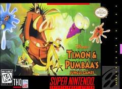 SNES: TIMON AND PUMBAA JUNGLE GAMES