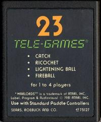 2600: WARLORDS [TELE GAMES]