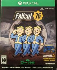 XB1: FALLOUT 76 [WALMART STEELBOOK EDITION]